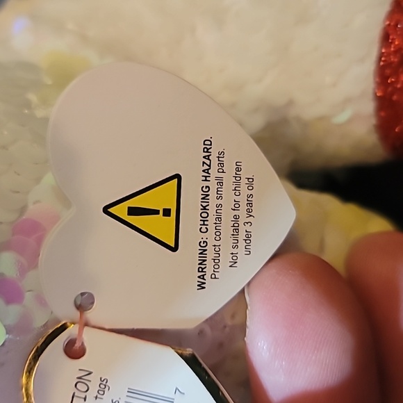 TY Beanie Babies Flippables 9" Medium Stardust Unicorn Plush W/ TAG - Picture 9 of 10